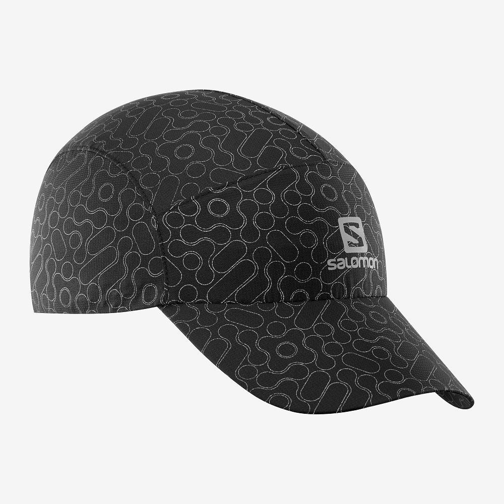 Casquette Salomon Homme Noir - Salomon REFLECTIVE - France (6321-TGBXP)